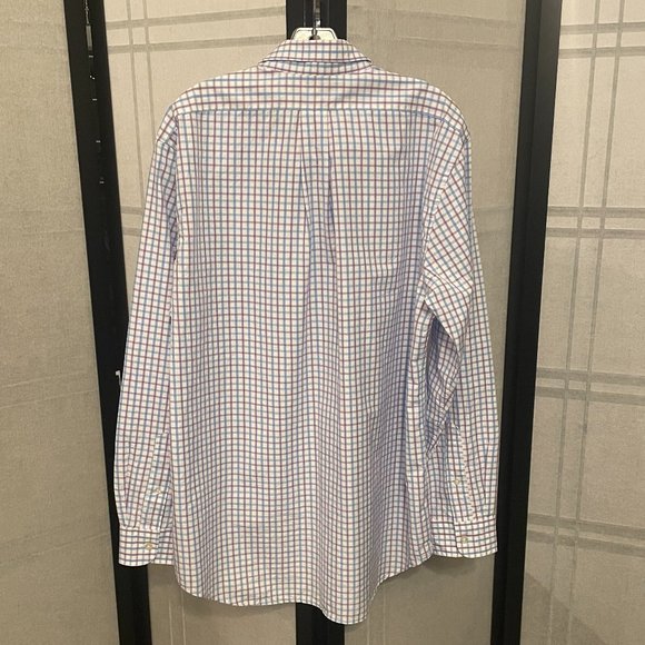 Men's Vineyard Vines Striped Slim Fit Tucker Shirt 100% Cotton - Picture 8 of 8